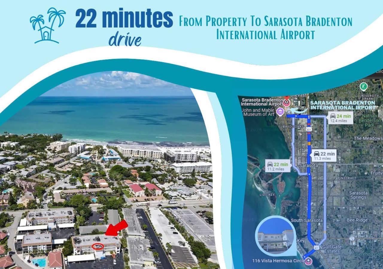 Updated Condo With Pool, Walk To Crescent Beach & Restaurants! Sarasota Esterno foto